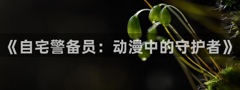 奇漫屋漫画全集阅读：《自宅警备员：动漫中的守护者》配图